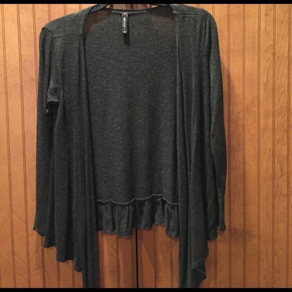 Full Tilt Grey cardigan M - Picture 6 of 6